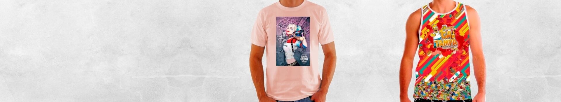 Camisas personalizadas Malha sintética e poliéster